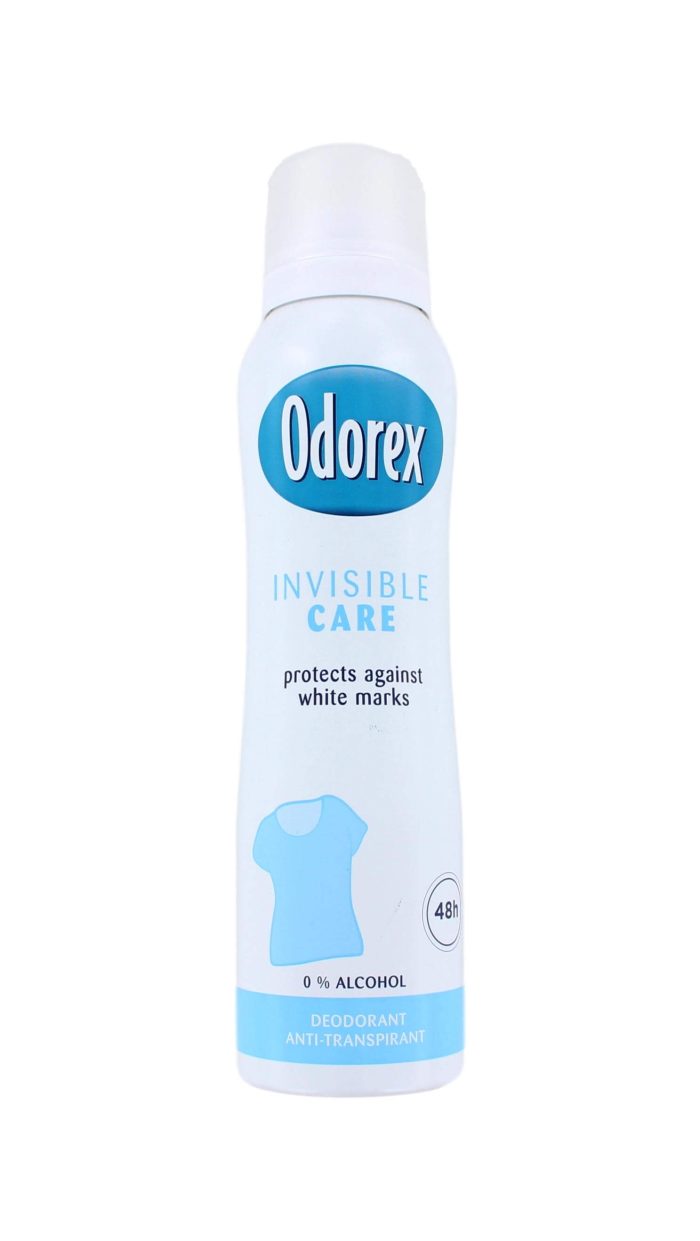 Odorex Deodorant Spray Invisible Care, 150 ml