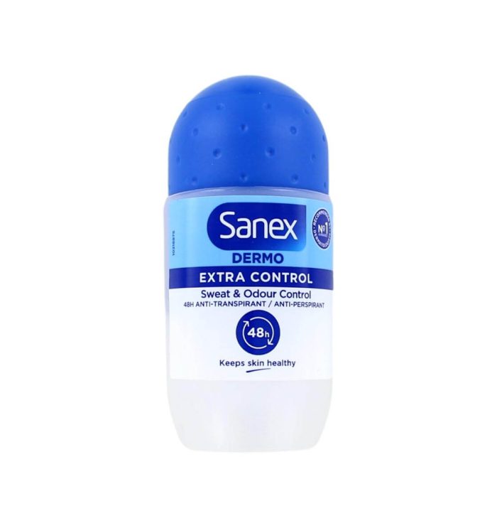 Sanex Deodorant Roller Dermo Extra Control, 50 ml