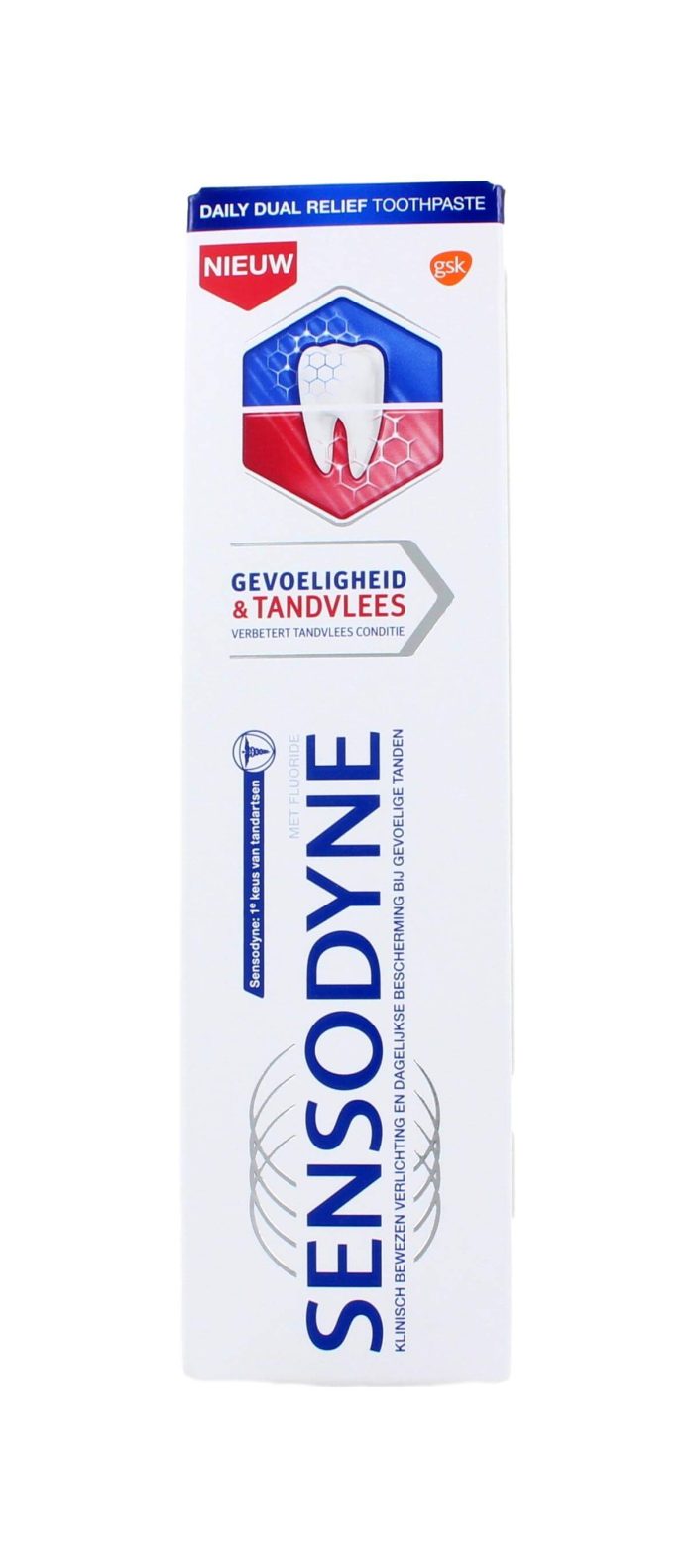 Sensodyne Tandpasta Gevoeligheid & Tandvlees, 75 ml
