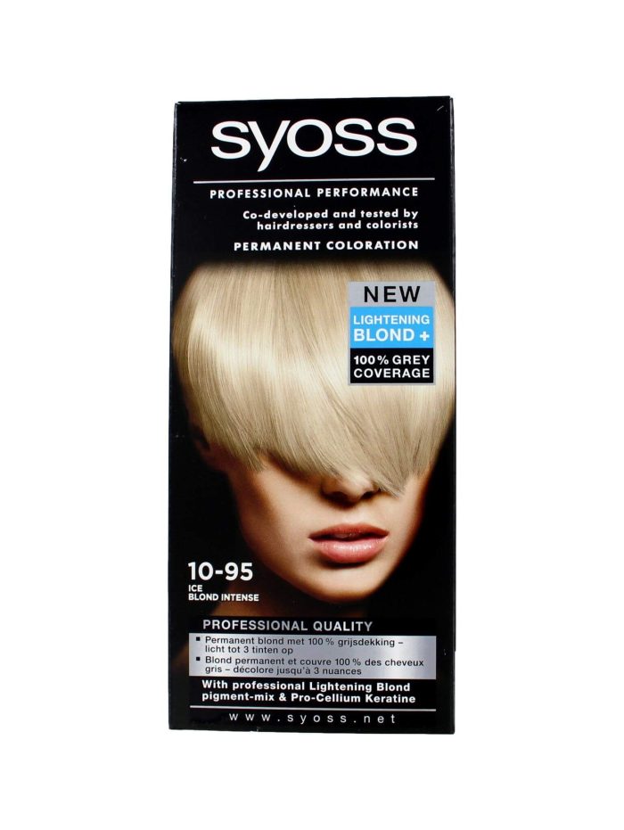 Syoss Haarverf 10-95 Ijs Blond Intense