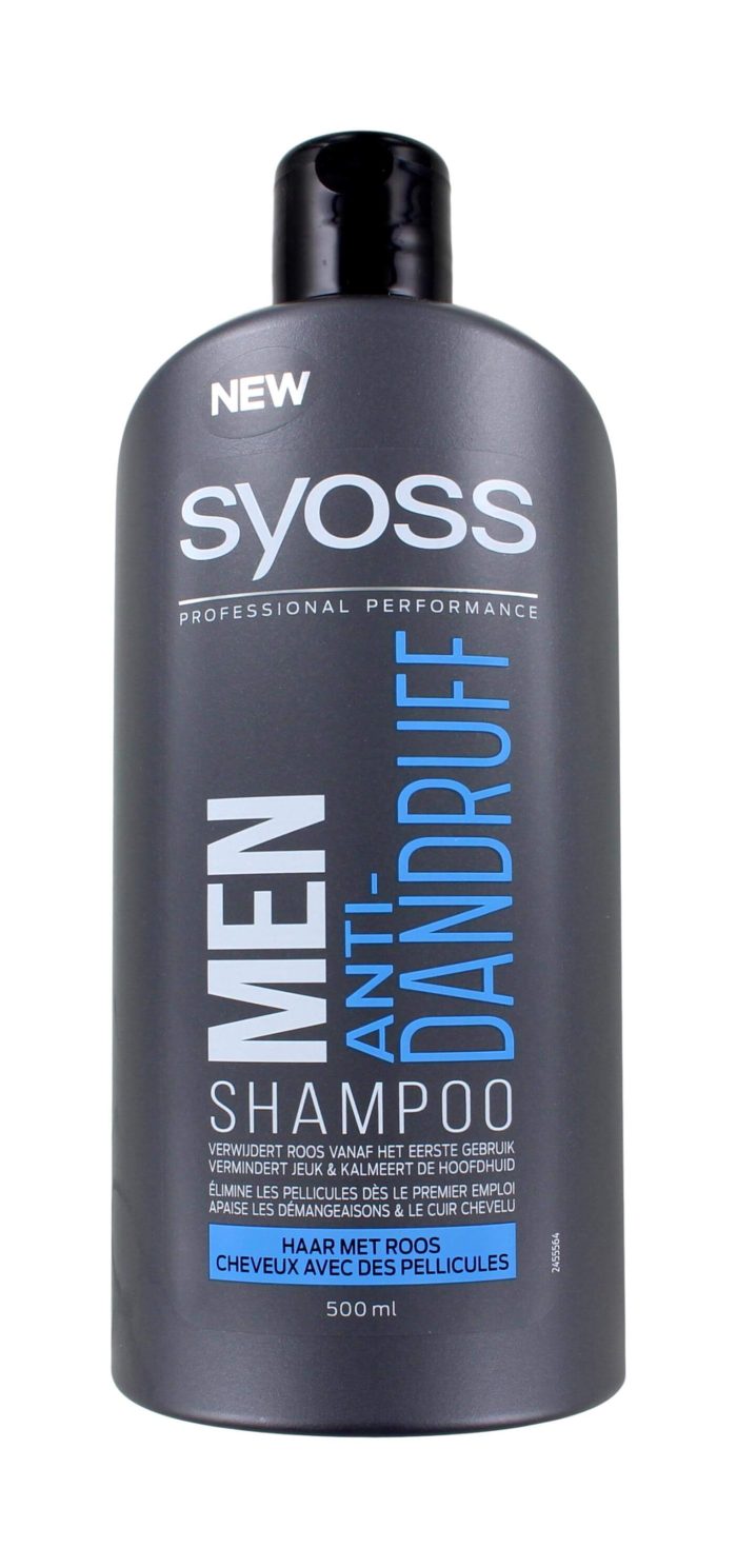 Syoss Shampoo For Men Anti-Roos, 500 ml