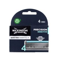 Wilkinson Scheermesjes Quattro Titanium Sensitive, 4 stuks