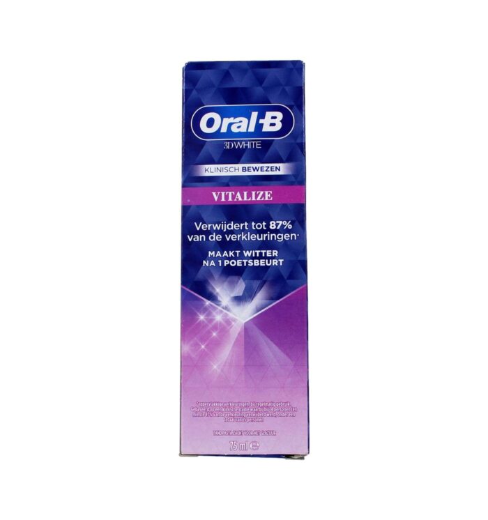 Oral-B Tandpasta 3D White Vitalize, 75 ml