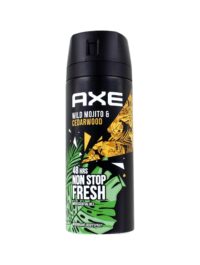 Axe Deodorant Spray Wild Green Mojito & Cedarwood, 150 ml