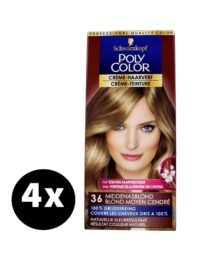 Poly Color Haarverf 36 Midden-asblond x 4