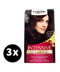 Poly Palette Haarverf Intensive Creme Color 878 Mahonie x 3