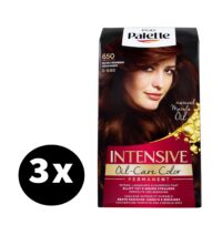 Poly Palette Haarverf Intensive Oil-Care Color 650 Kastanje Middenbruin x 3