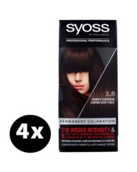 Syoss Haarverf 3-8 Donker Goudbruin x 4