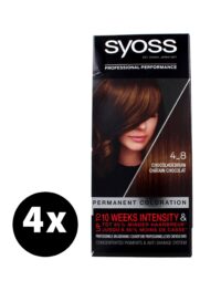 Syoss Haarverf 4-8 Chocolade Bruin x 4